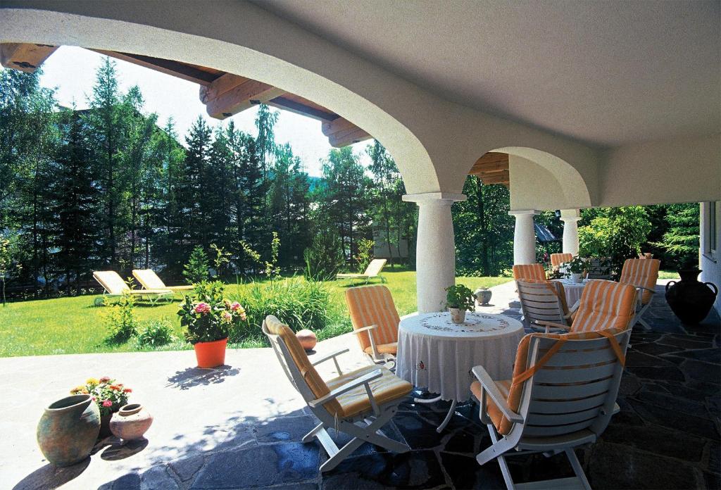 Zahrada ubytování Hotel Christina