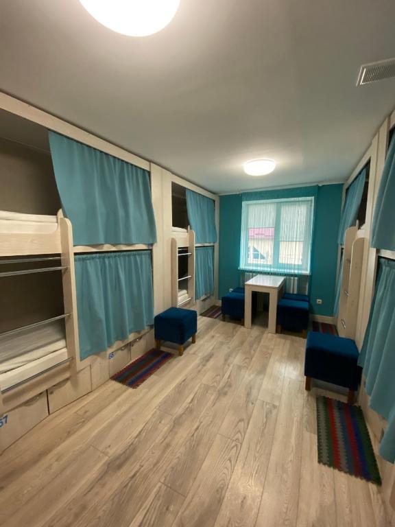 Postel nebo postele na pokoji v ubytování Hostel Zolota Nyva