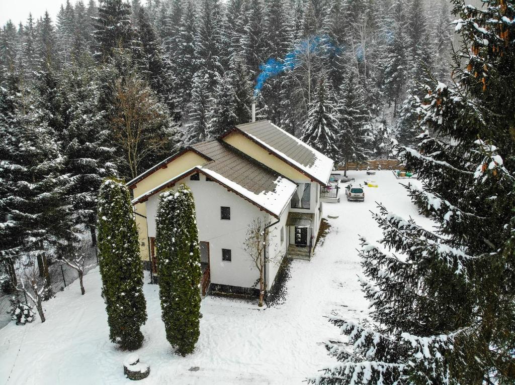 Casa Danielle v zimě