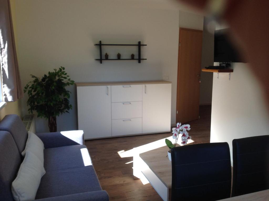 Posezení v ubytování Ferienhaus Kolbnitz