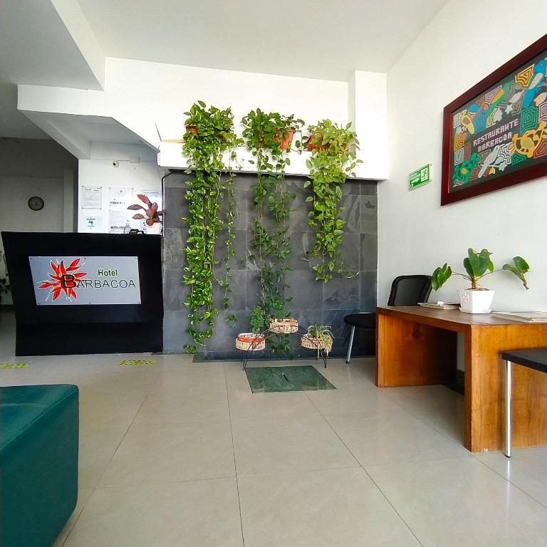 Vstupní hala nebo recepce v ubytování Hotel Barbacoa Uraba