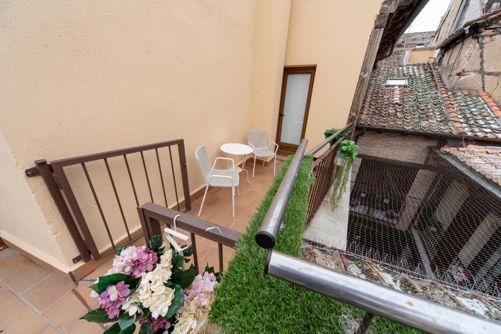 Rõdu või terrass majutusasutuses Vizcainos Home Away