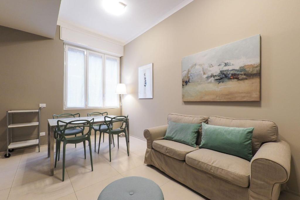A seating area at Contempora Apartments - Cavallotti 13 - B52