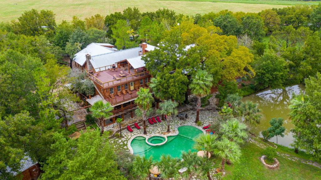 Zahrada ubytování Moon River Ranch