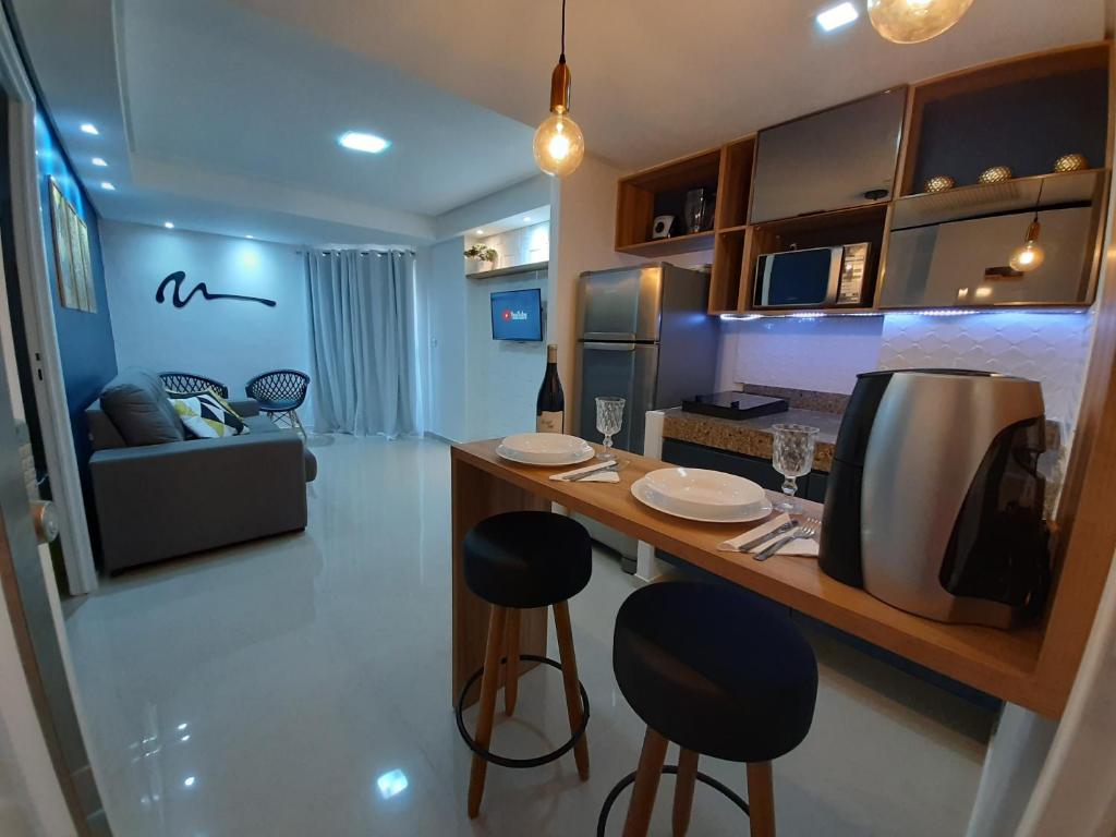  Flat FANTÁSTICO a Beira mar no Cabo Branco