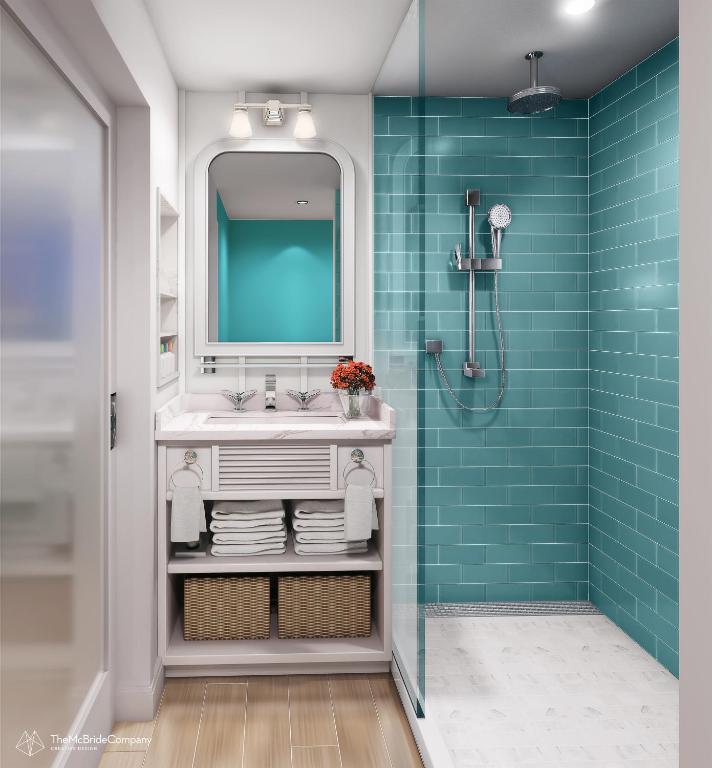Ein Badezimmer in der Unterkunft Margaritaville Resort Times Square