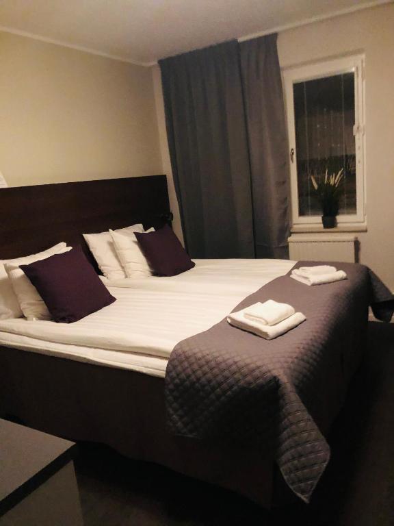 Postel nebo postele na pokoji v ubytování Best Western Hotel Solna