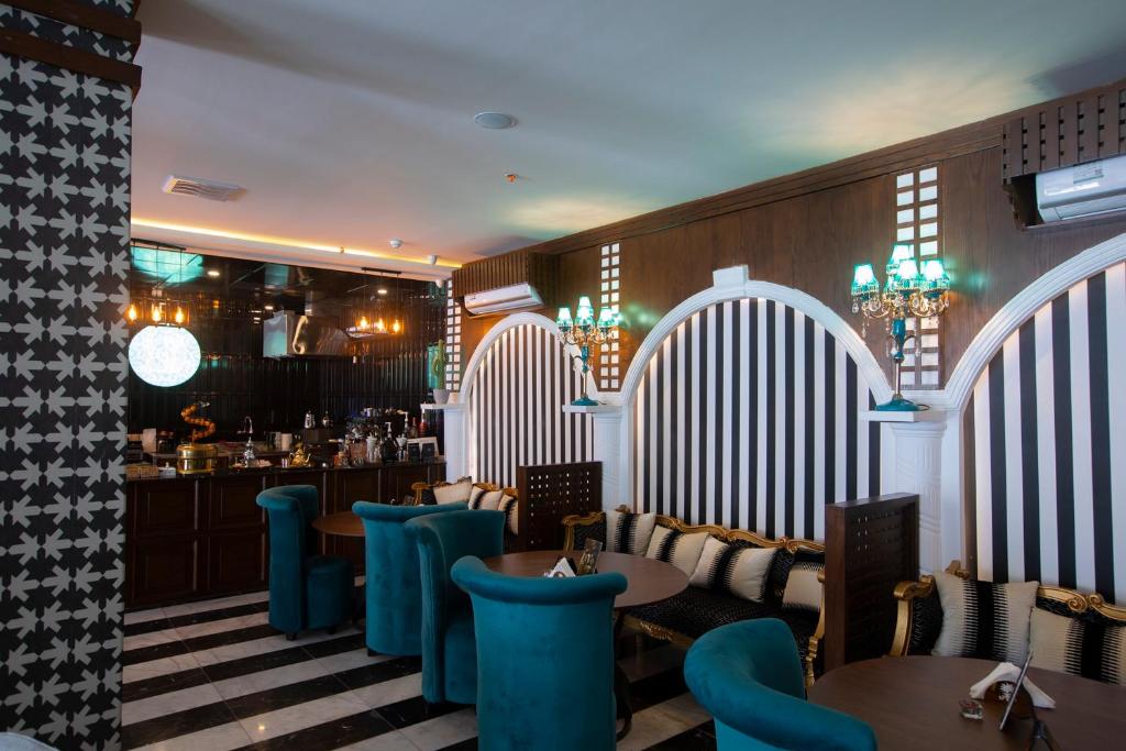 Posezení v ubytování Olive Tree Hotel