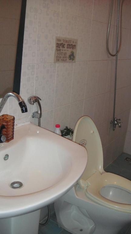 Koupelna v ubytování JCP Room Rentals