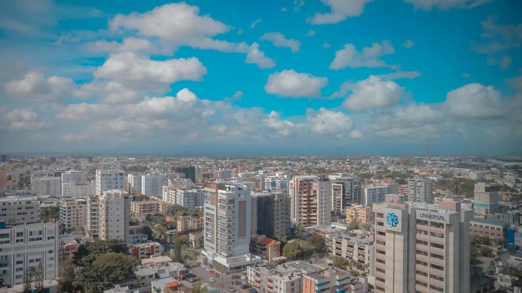 Nespecifikovaný výhled na destinaci Santo Domingo nebo výhled na město při pohledu z hotelu