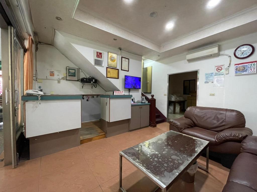 Kuchyň nebo kuchyňský kout v ubytování Da Fang Hotel