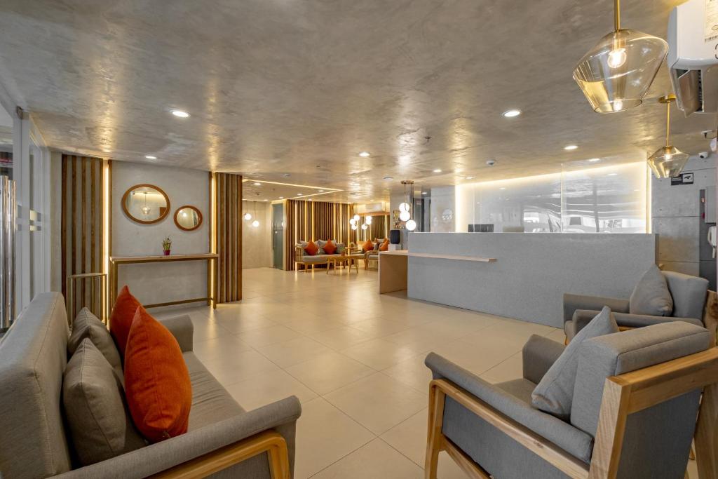 Posezení v ubytování iHotel Uptown BGC