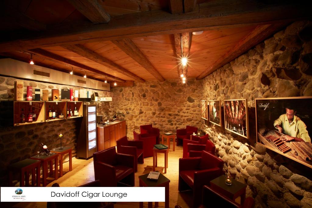 Lounge nebo bar v ubytování Hotel de Charme Römerhof