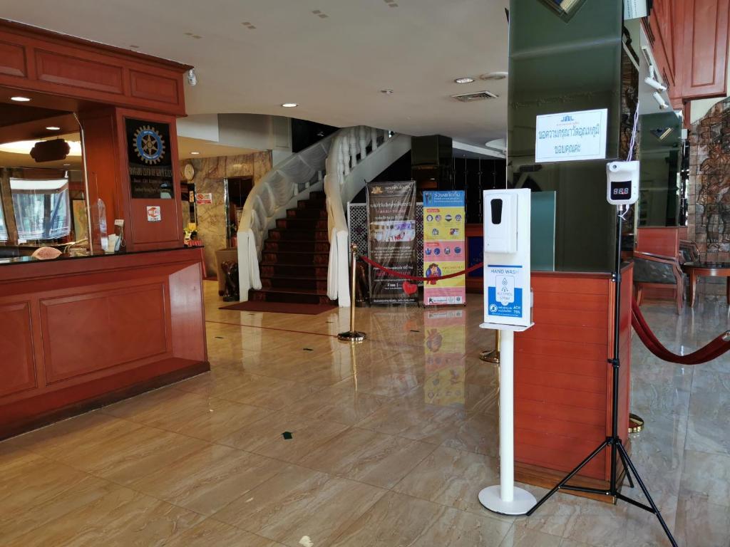 Vstupní hala nebo recepce v ubytování Khon Kaen Hotel