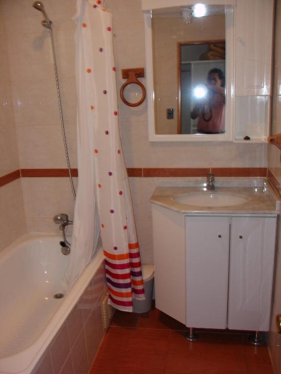 Koupelna v ubytování Hotel Victoria