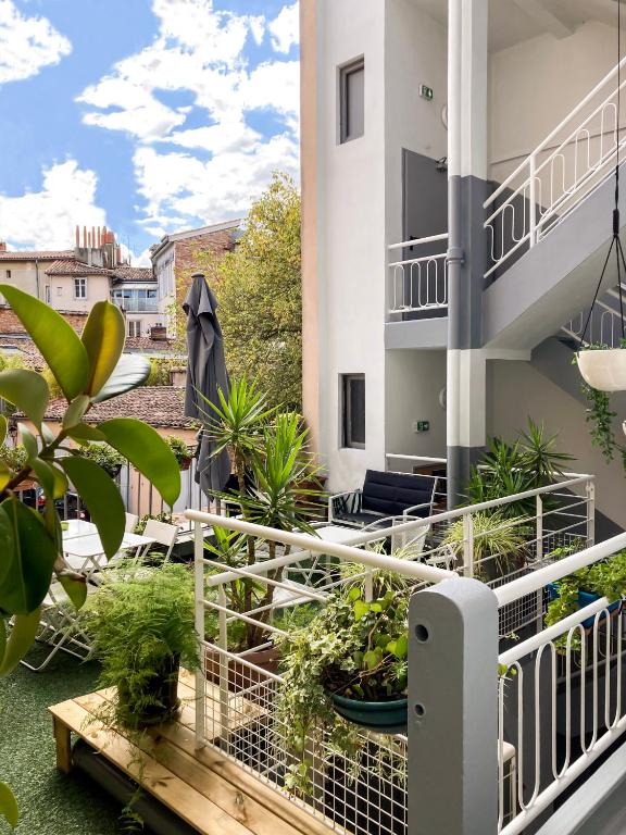 Hôtel Croix Baragnon - Resim 5