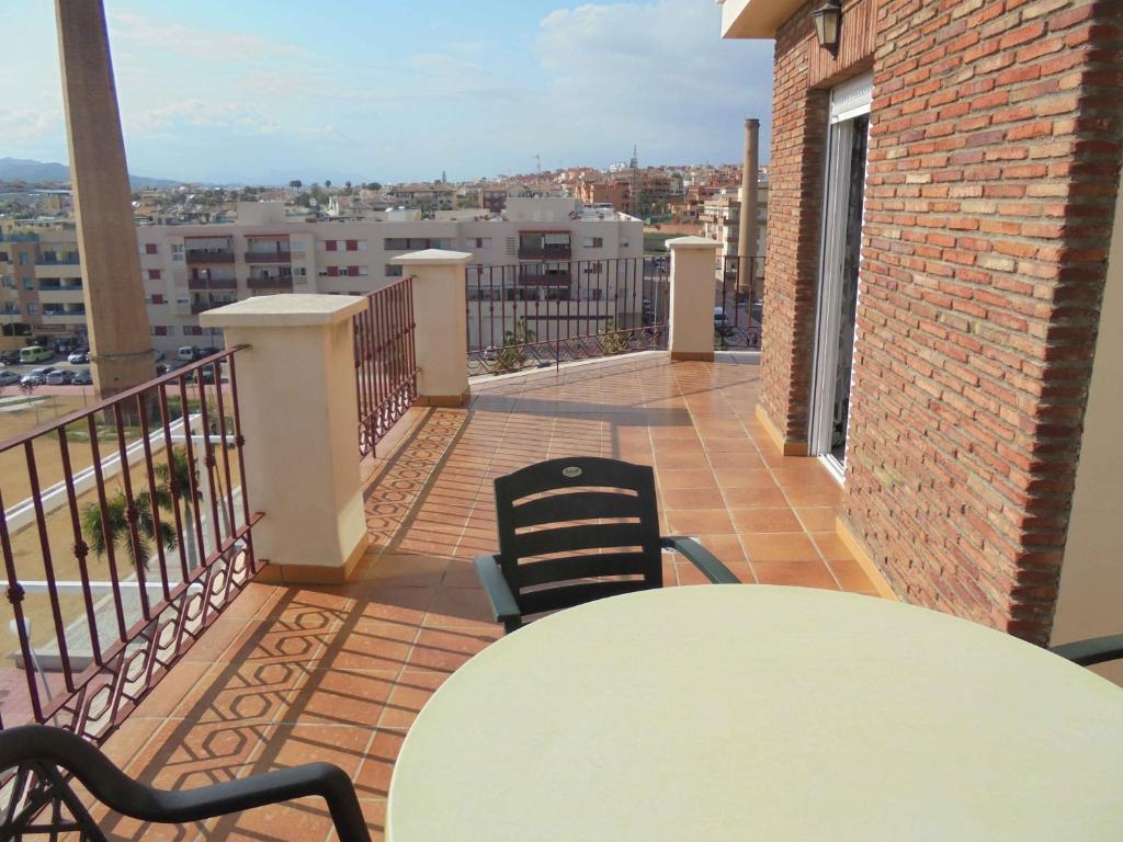 Balkon lub taras w obiekcie Apartamentos Terrasol AZUCARERA ATICO I