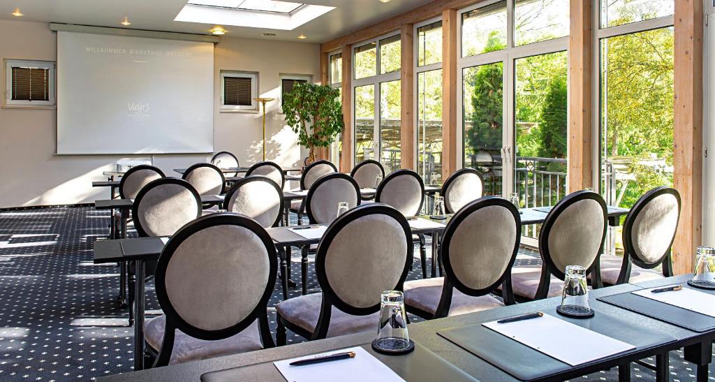 Der Geschäftsbereich oder Konferenzraum in der Unterkunft Victor's Residenz-Hotel Saarbrücken