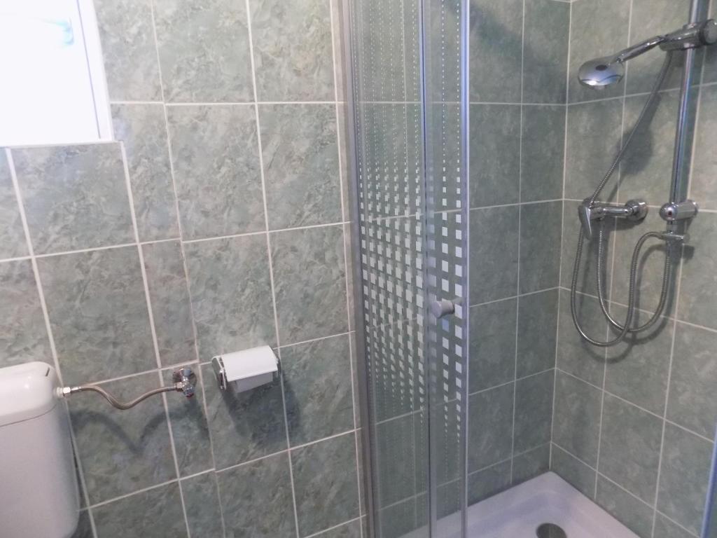Koupelna v ubytování Cserekert, Alszegi Porta