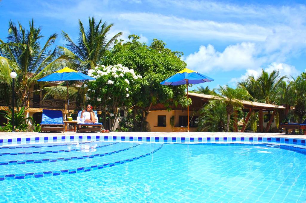A piscina localizada em Pousada Sol e Luna ou nos arredores