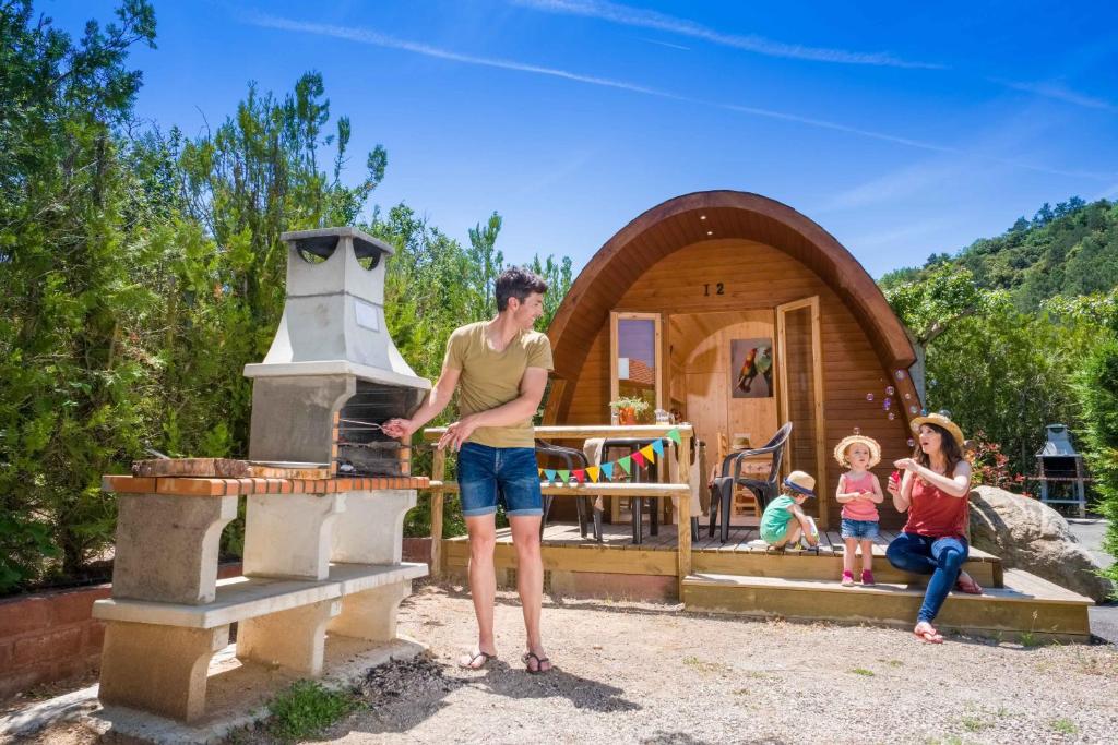 Hostia v ubytovaní Camping Prades Park
