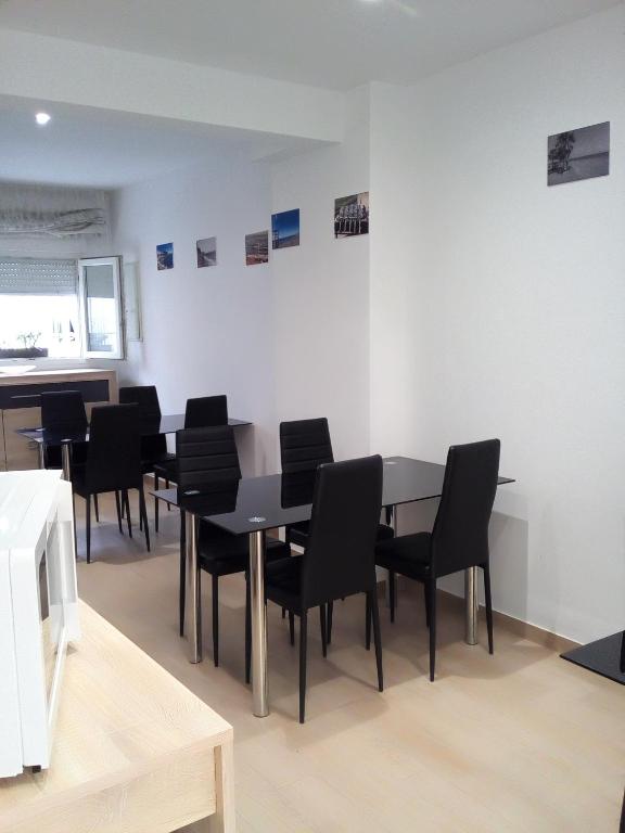 A seating area at Casa María