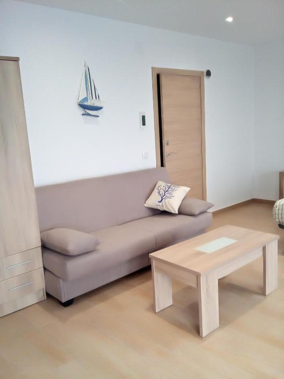 A seating area at Casa María