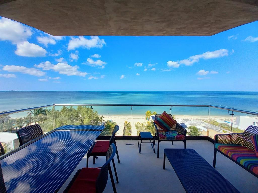 97984 Ocean views from all the bedrooms of this Deluxe beachfront Condo