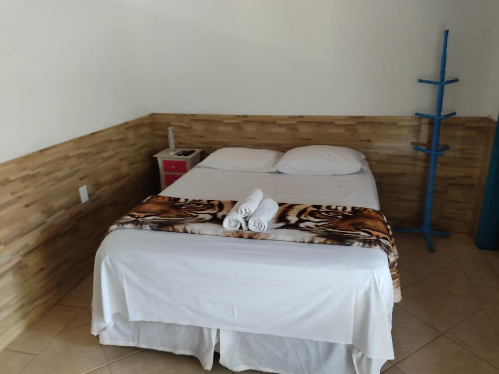 Postel nebo postele na pokoji v ubytování Pousada Colonial