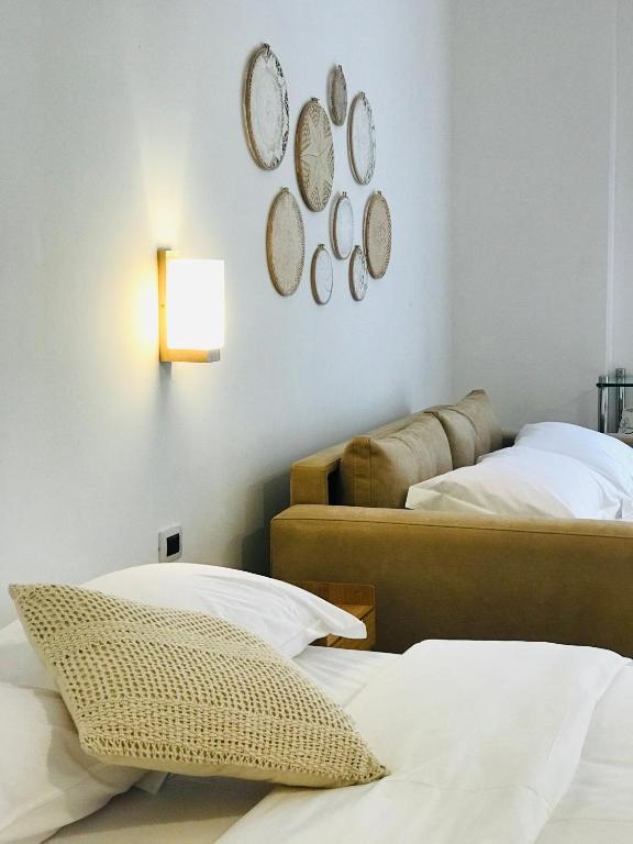 Postel nebo postele na pokoji v ubytování Foleza - Bed and breakfast