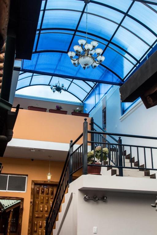 Balkón nebo terasa v ubytování HOTEL El INDIO