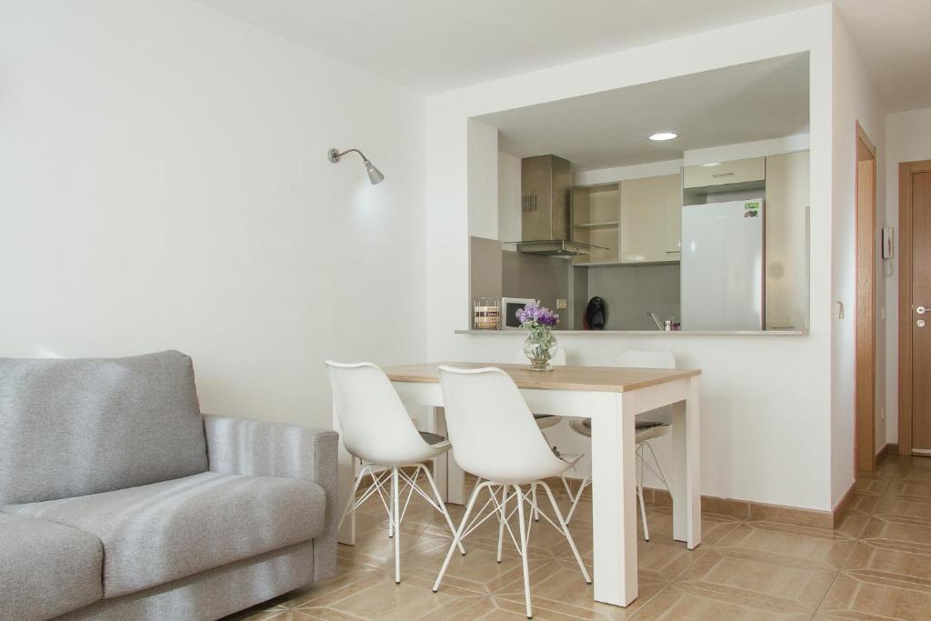 Η κουζίνα ή μικρή κουζίνα στο Apartamento Tarter Parc 1 habitación