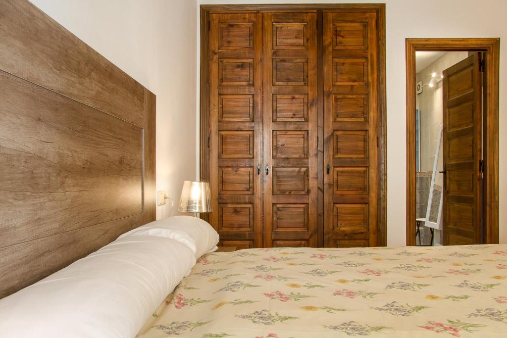 Postel nebo postele na pokoji v ubytování Refugi d Inclès 1 habitación