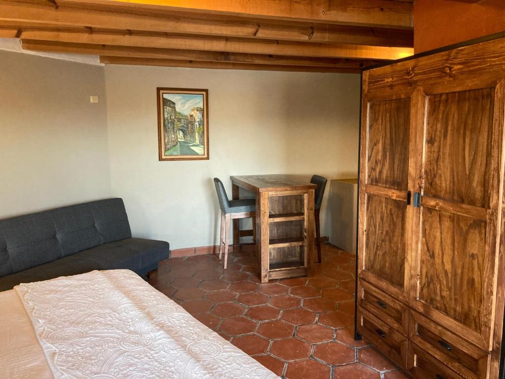 Postel nebo postele na pokoji v ubytování Gran Despertar El Faro Hotel Retreat