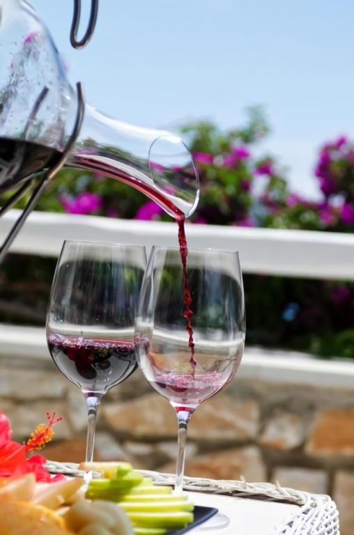 Nápoje v ubytování Paros Agnanti Resort & Spa