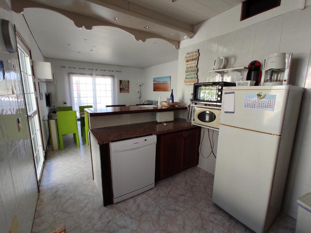 Kuchyň nebo kuchyňský kout v ubytování La Casa del Sol, Abades