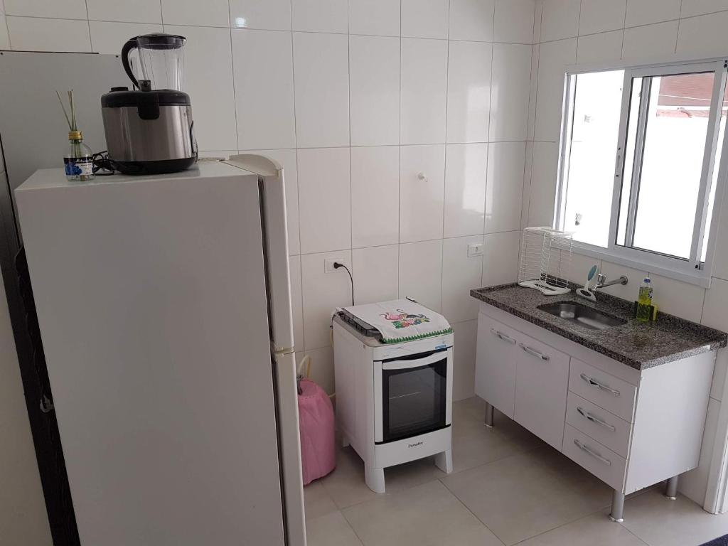  Apartamento aconchegante à 450m da praia