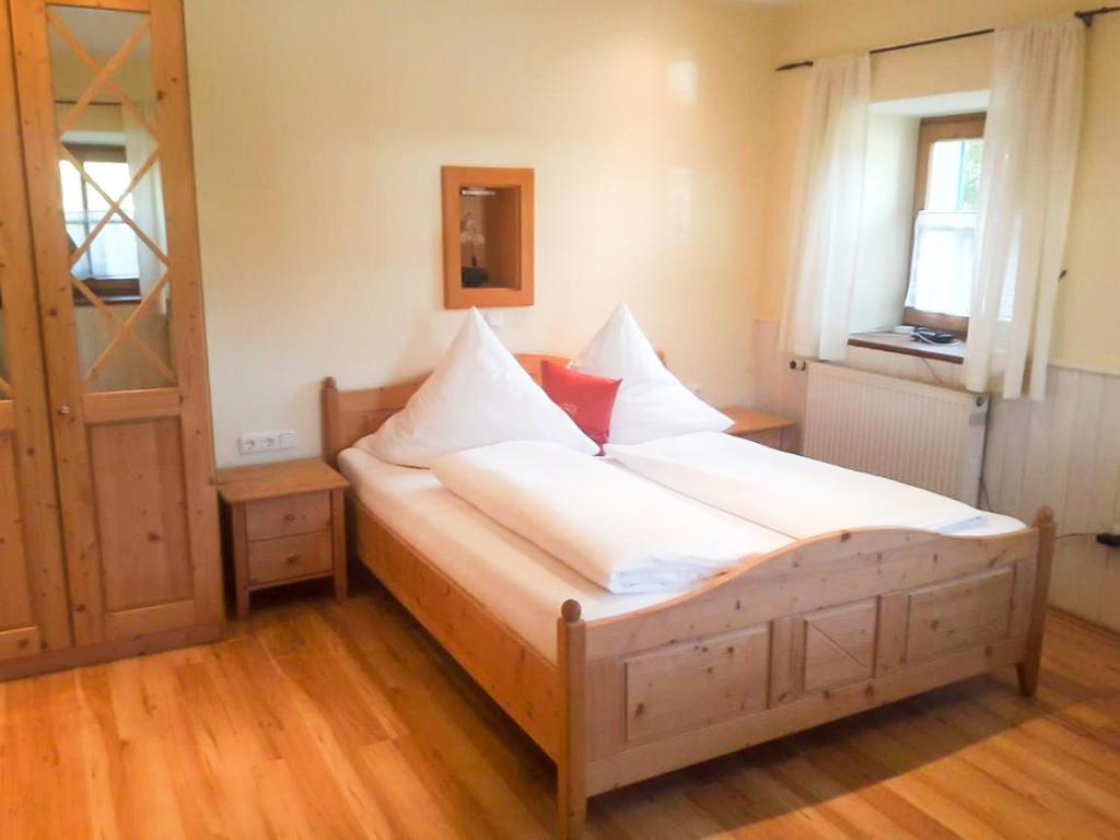 Postel nebo postele na pokoji v ubytování Hotel Der Seehof