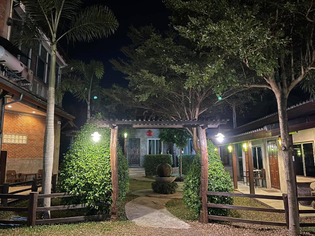 Zahrada ubytování Home Inn Pai Garden