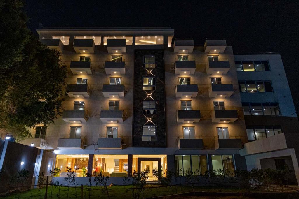 Budova, kde se hotel nachází