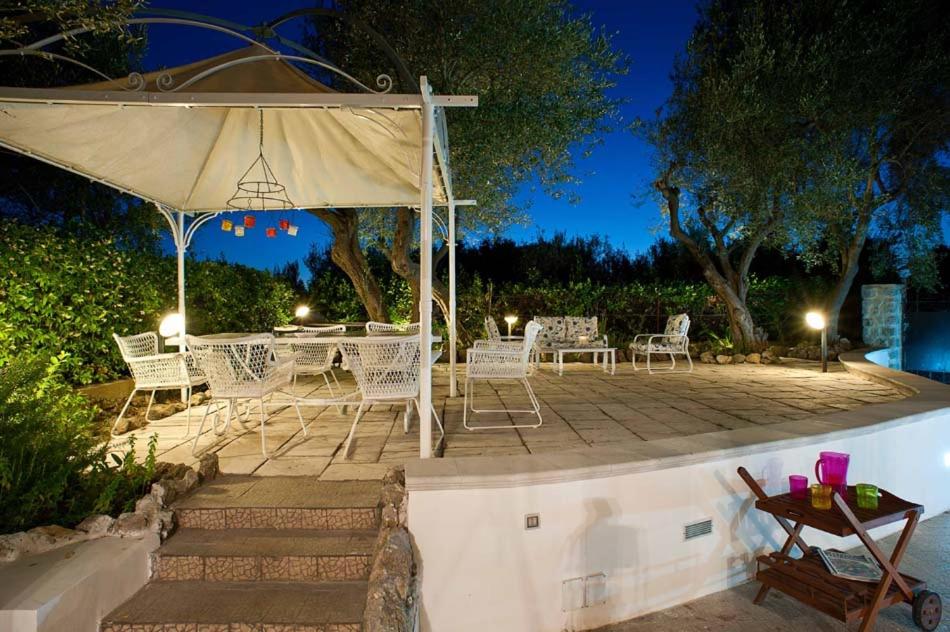Zahrada ubytování La Draghina B&B Capri