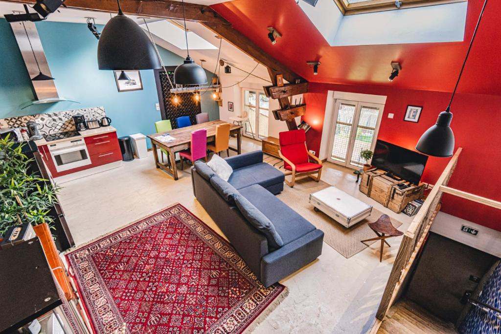 Gîtes Sérénaé avec vue sur rivière - Apartamento Con Vista Al Jardín