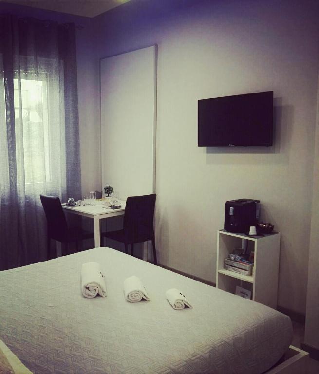 TV a/nebo společenská místnost v ubytování B&B da Lillo