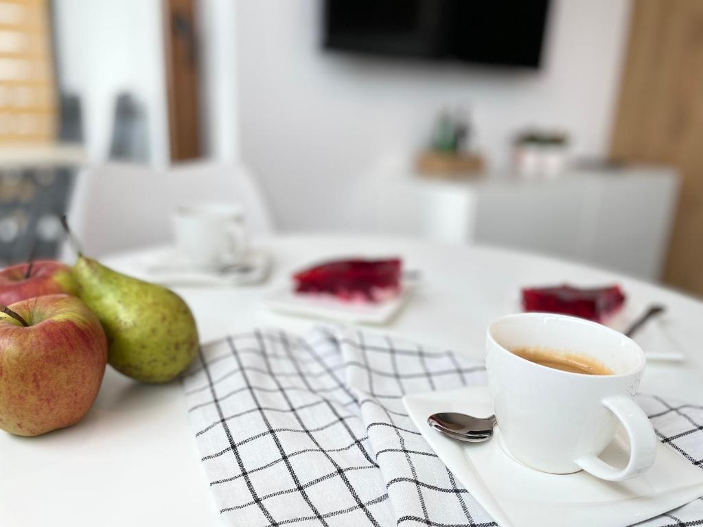 Nápoje v ubytovaní BalticSea Apartamenty