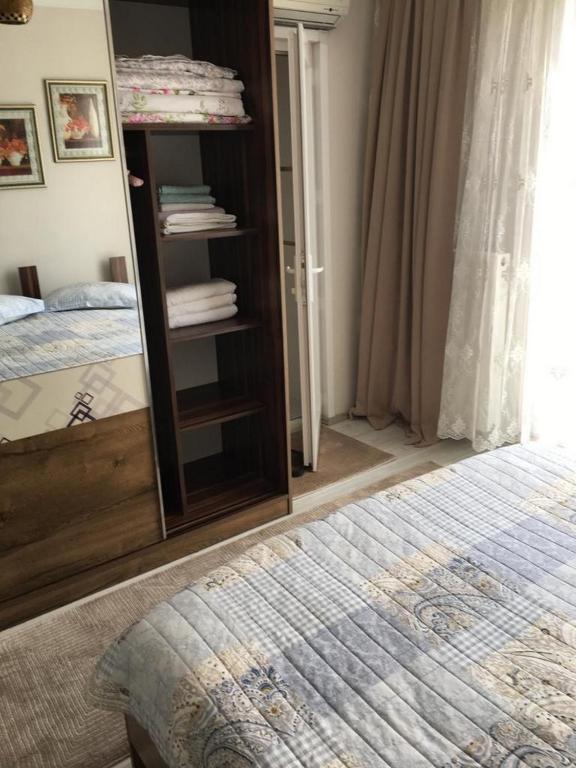 Postel nebo postele na pokoji v ubytování Trabzon Sea Pearl
