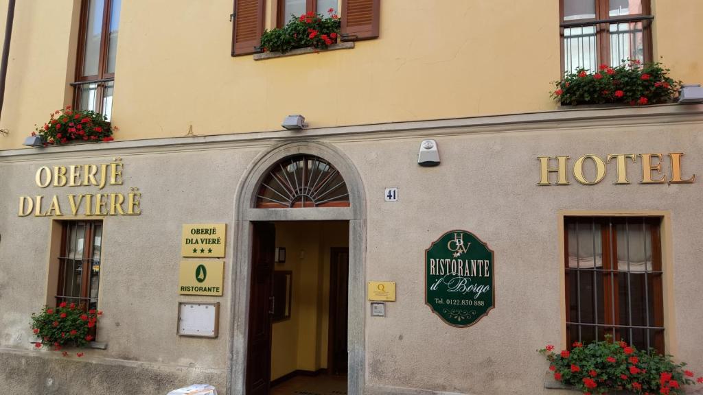 Certifikát, hodnocení, plakát nebo jiný dokument vystavený v ubytování Hotel Oberje Dla Viere