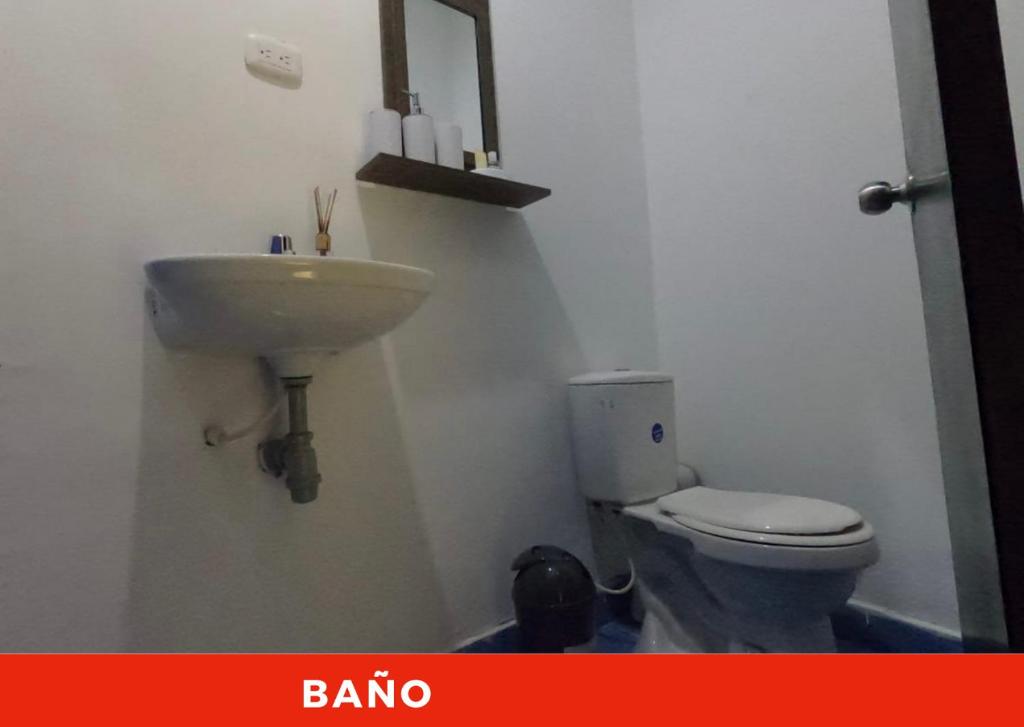 Koupelna v ubytování CIC Apartamento amoblado Mirador del Sinú