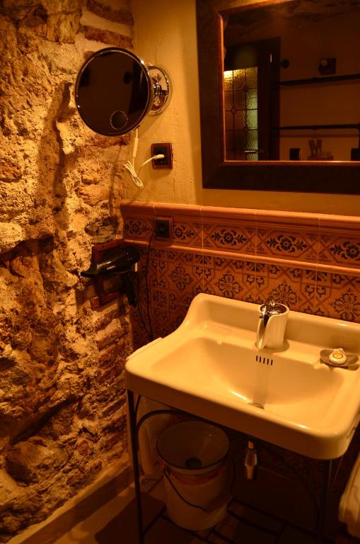 Koupelna v ubytování Hotel La Beltraneja