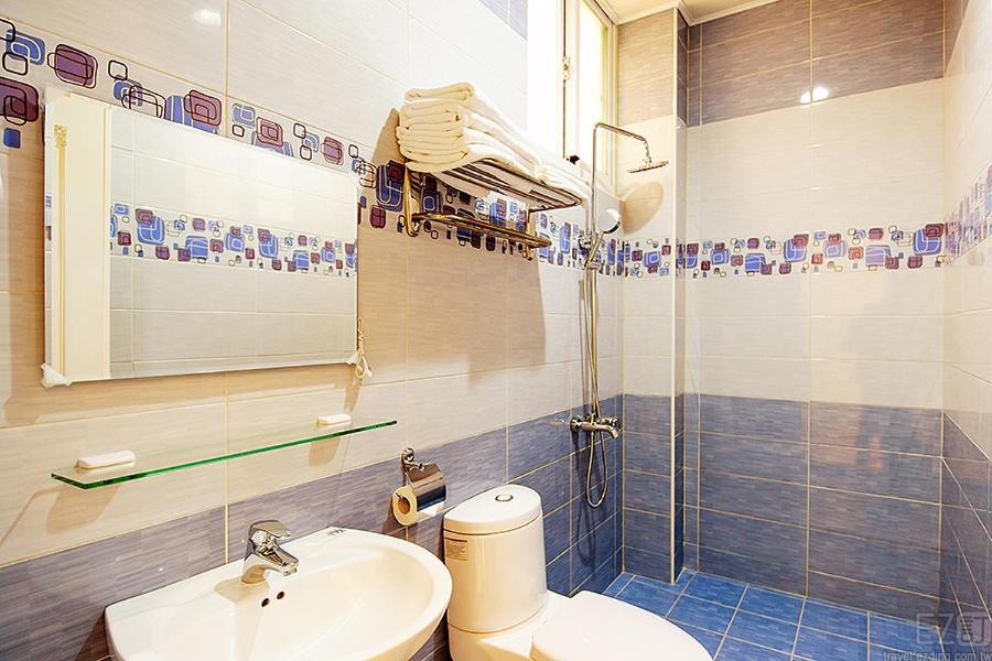 Koupelna v ubytování Mu Yu B&B