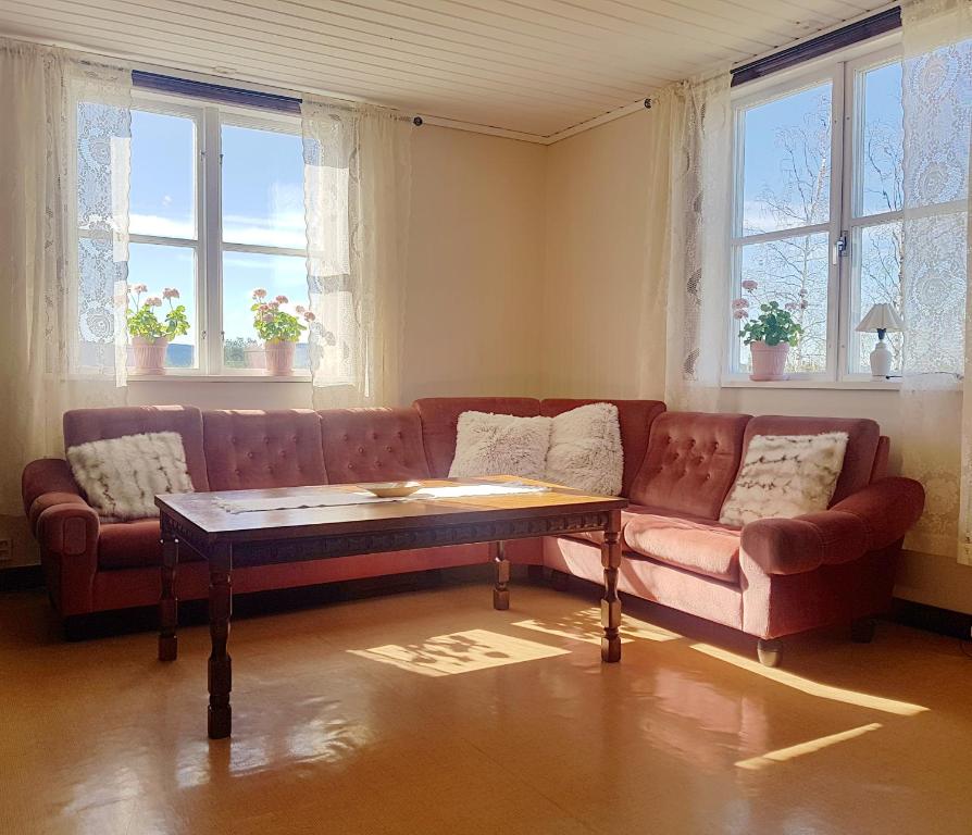 Posezení v ubytování Järjagården Guesthouse